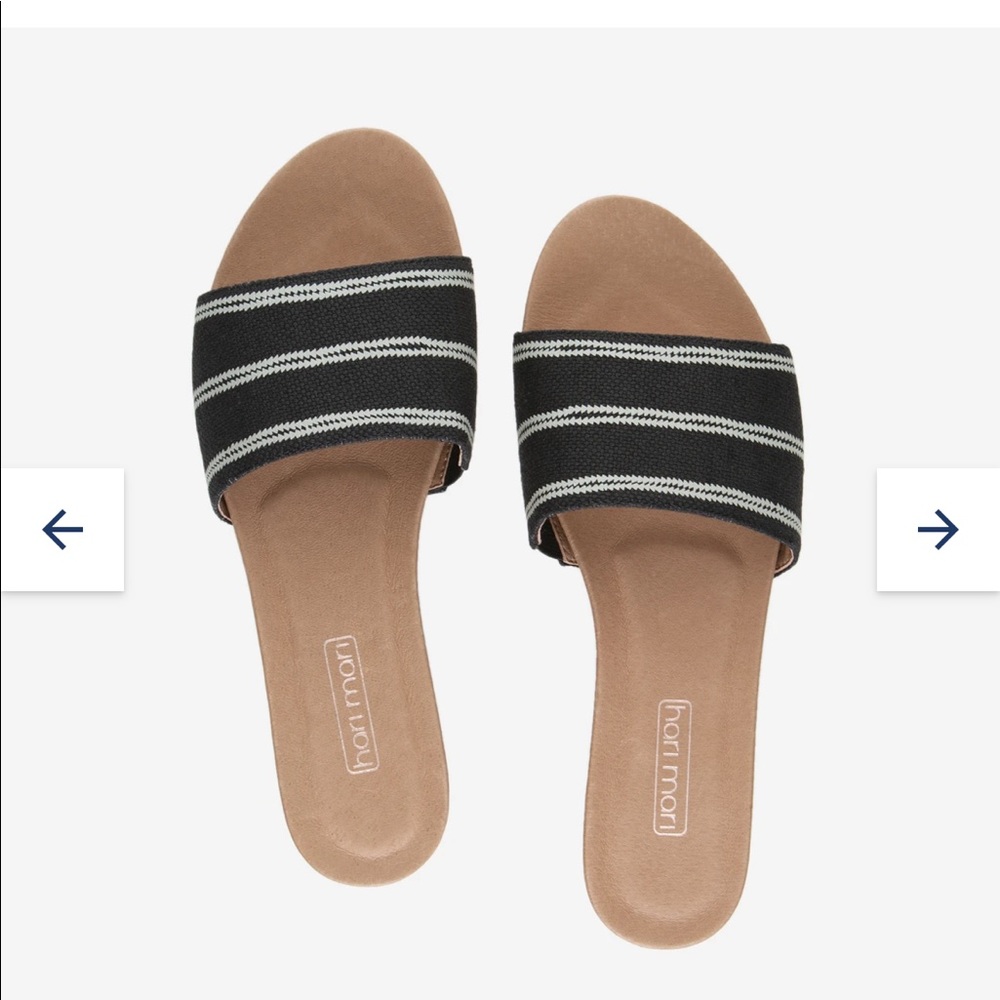 Hari Mari Slide Sandals - New in box
